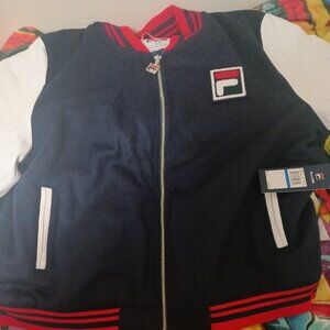 FILA women's Dixon varsity jacket